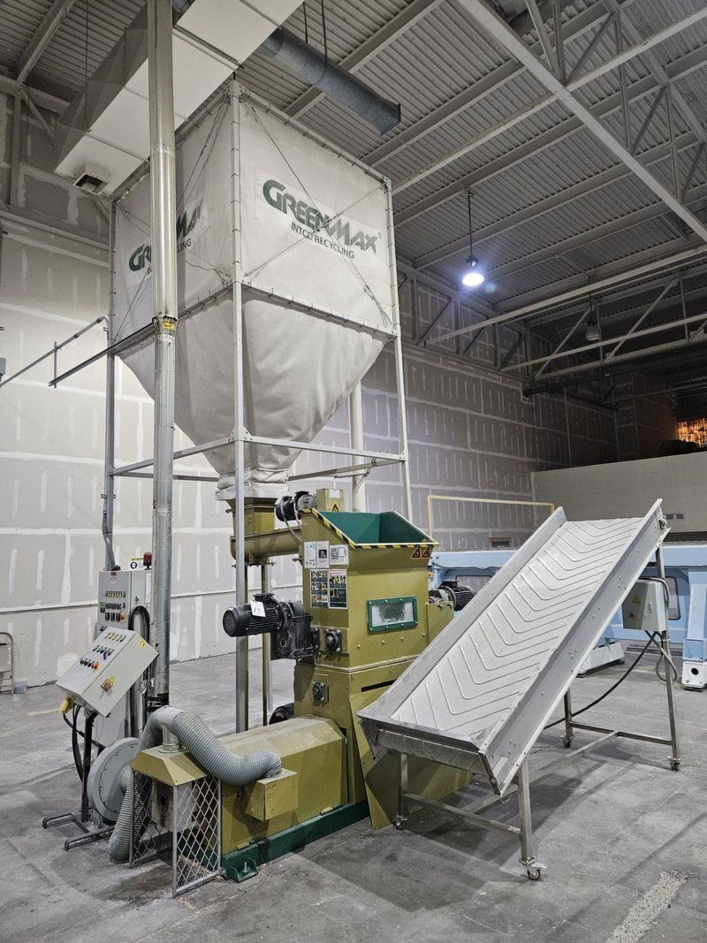 GreenMax M-C200 Plastic Foam Melter Densifier System